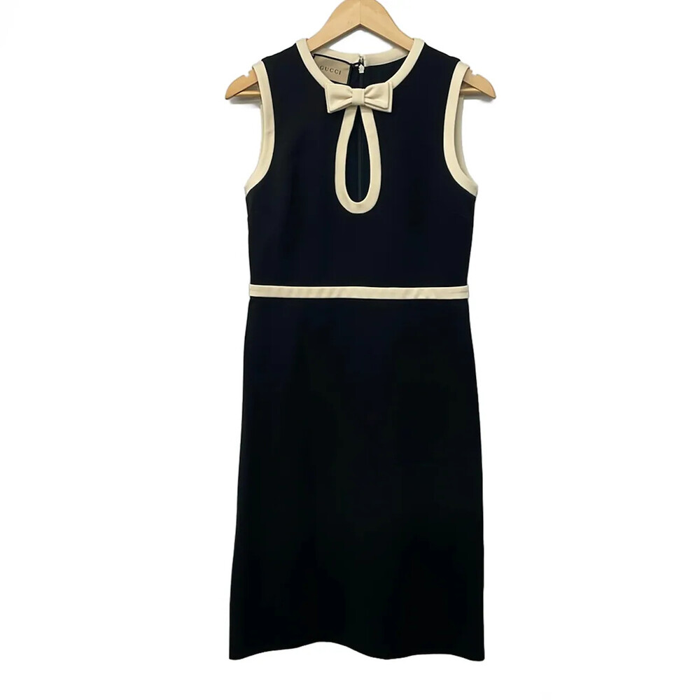 Gucci Black Beige Women's Dress #339523G65B